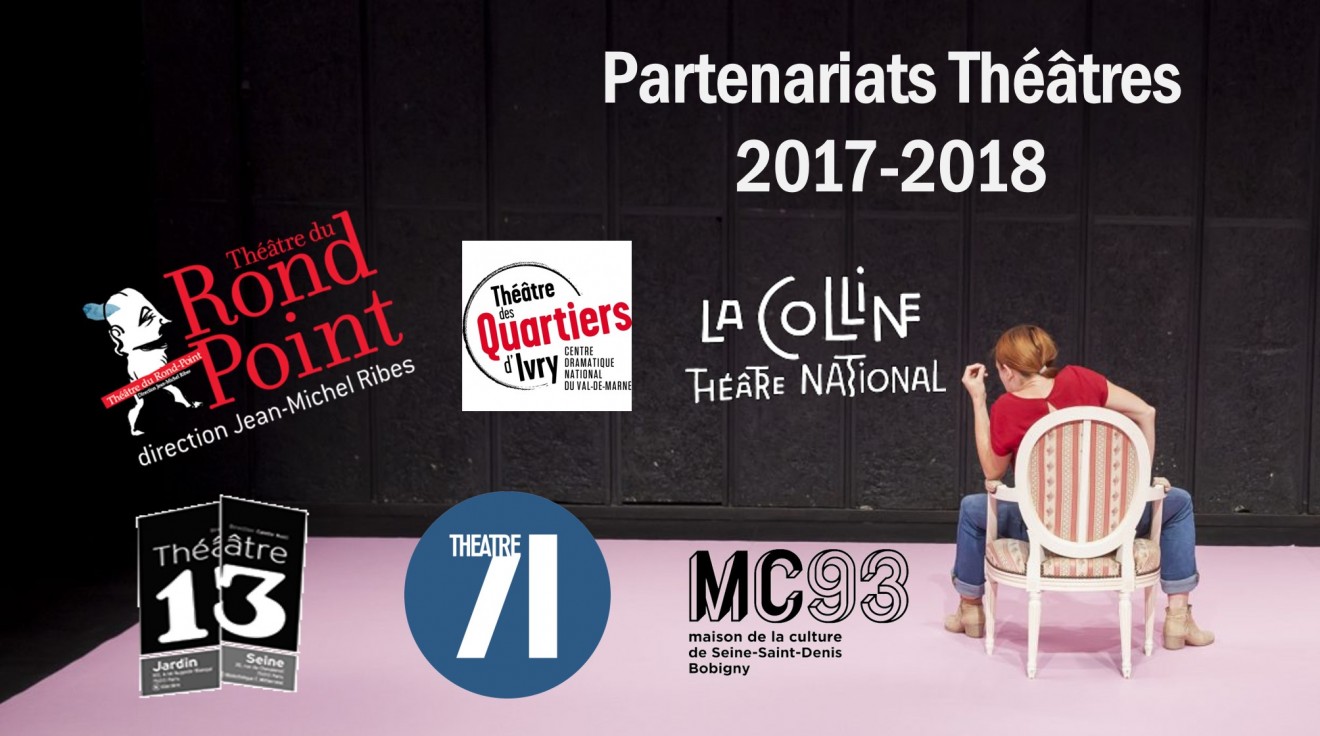 Partenariats théâtres 2017-2018