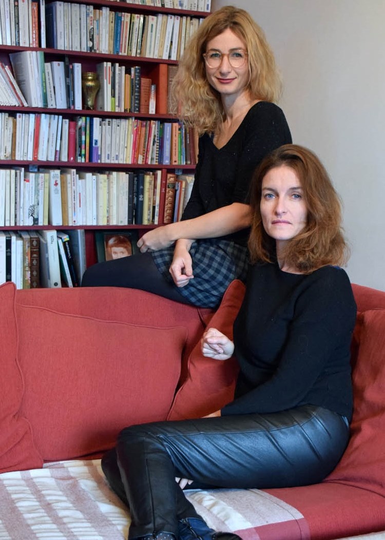 Léonore Confino et Catherine Schaub